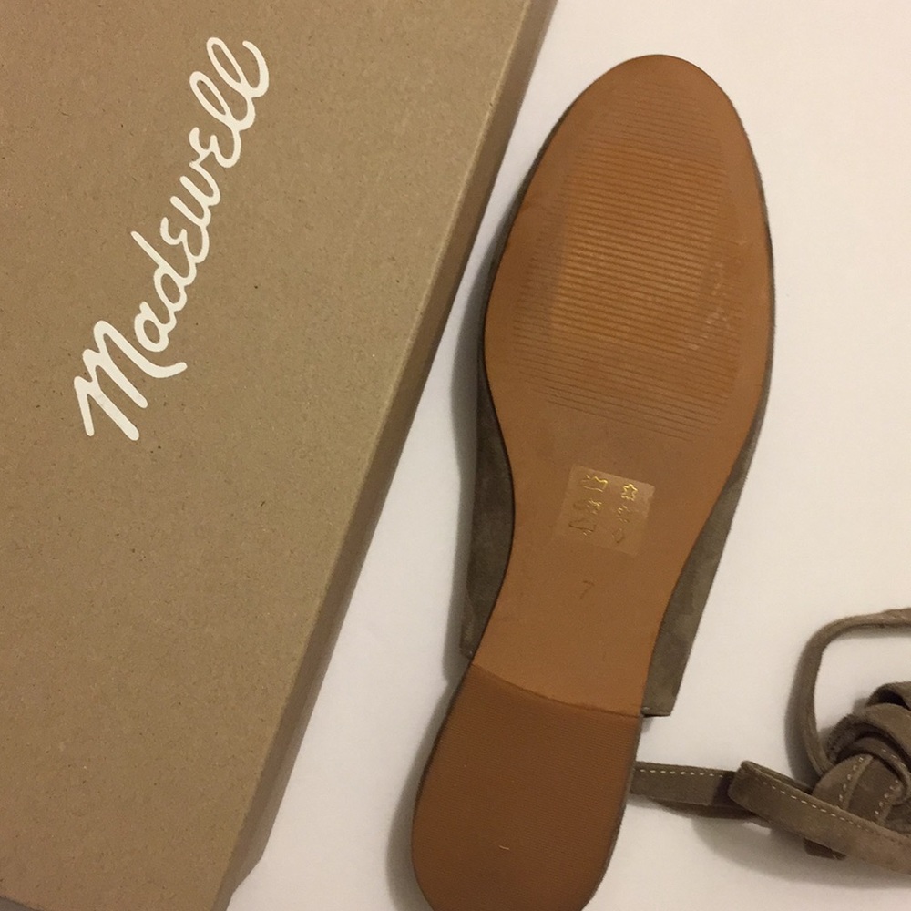 NIB MADEWELL APRIL ANKLE WRAP FLATS - Picture 10 of 13